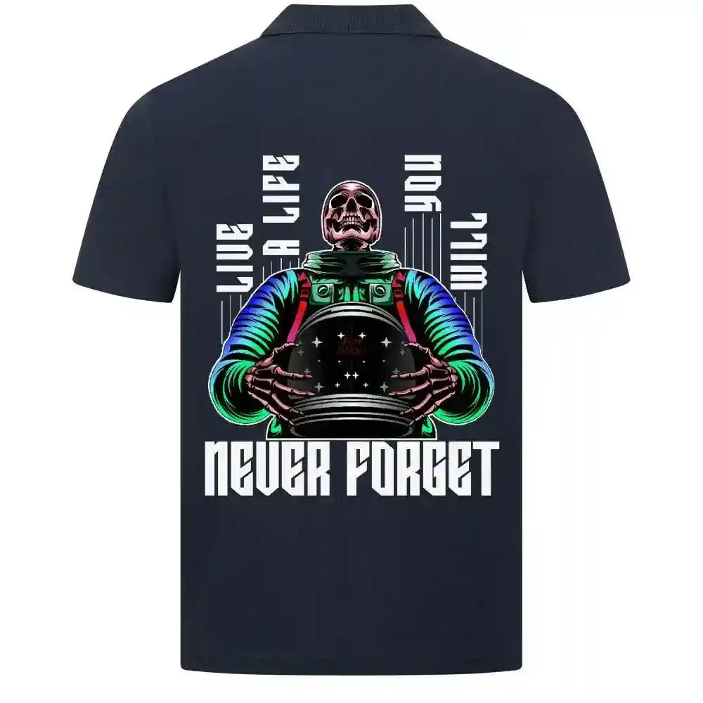 NEVER FORGET - Polo Shirt - 4BeaTz - Music&Fashion