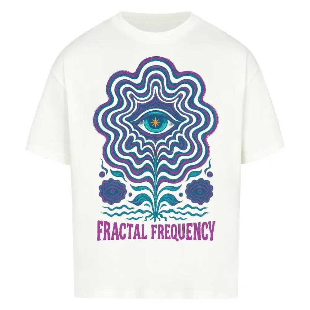 FRACTAL FREQUENCY - Oversized Shirt - 4BeaTz - Music&Fashion