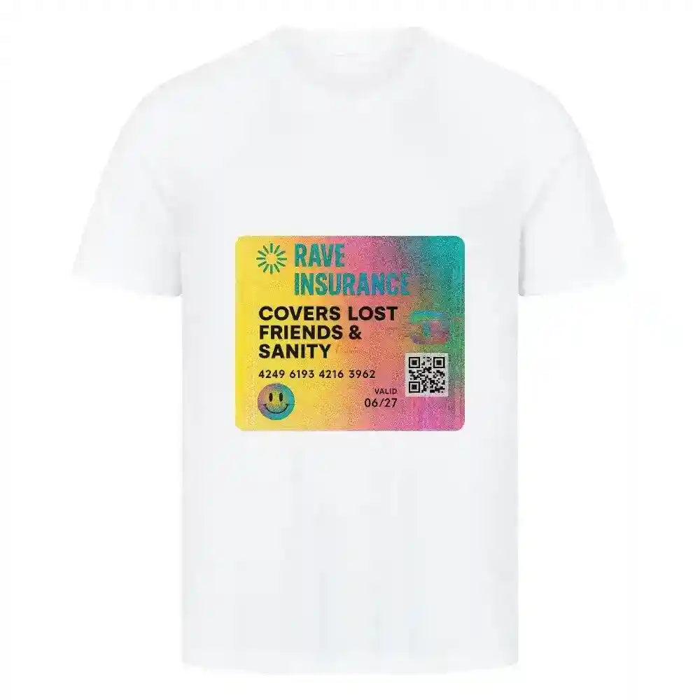 RAVE INSURANCE - Premium T-Shirt - 4BeaTz - Music&Fashion