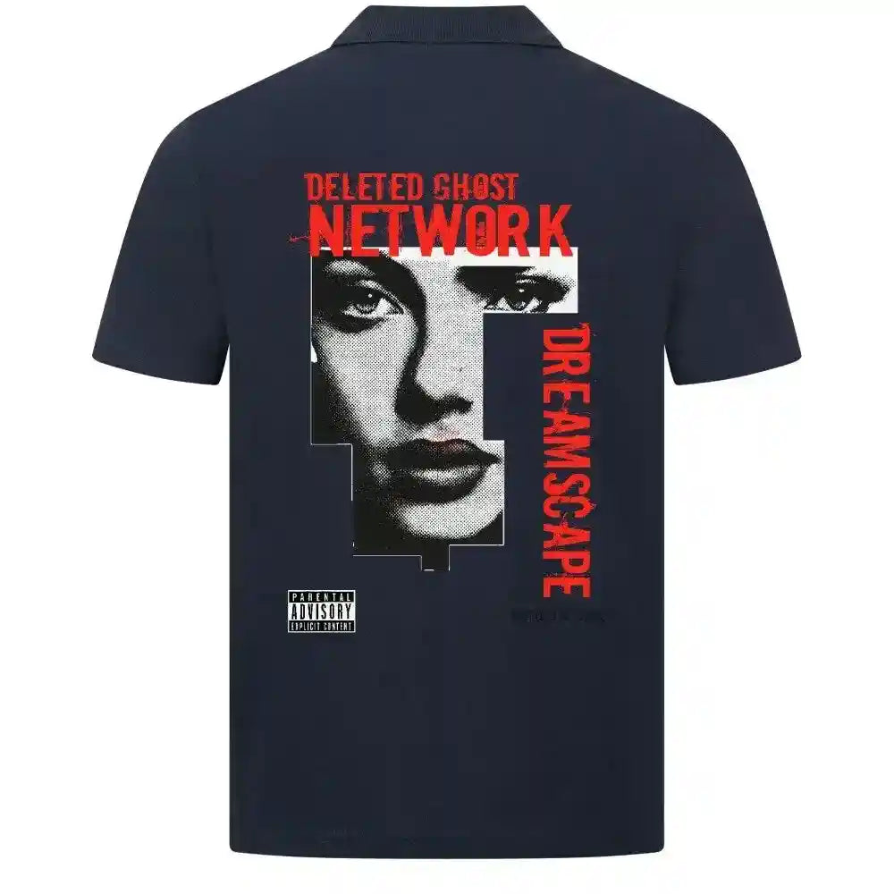 DELETED GHOST NETWORK - Polo Shirt - 4BeaTz - Music&Fashion