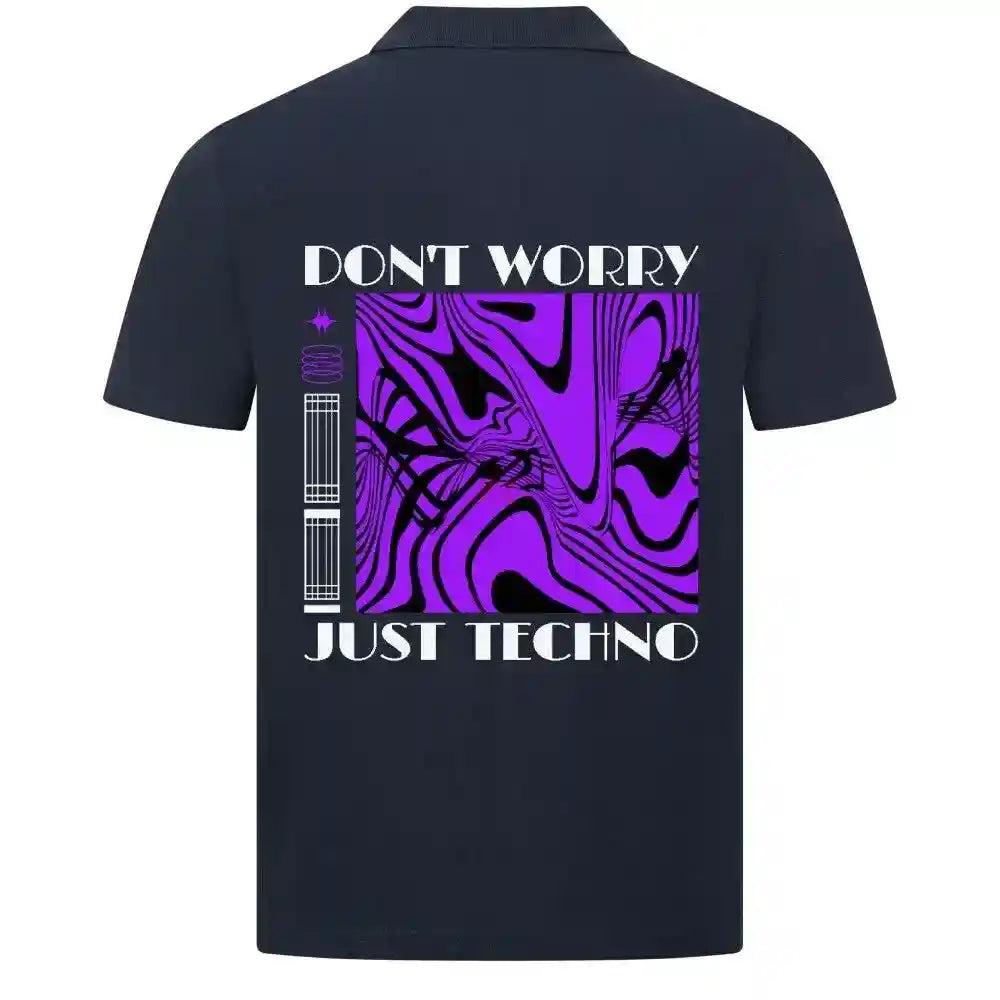 JUST TECHNO - Polo Shirt - 4BeaTz - Music&Fashion
