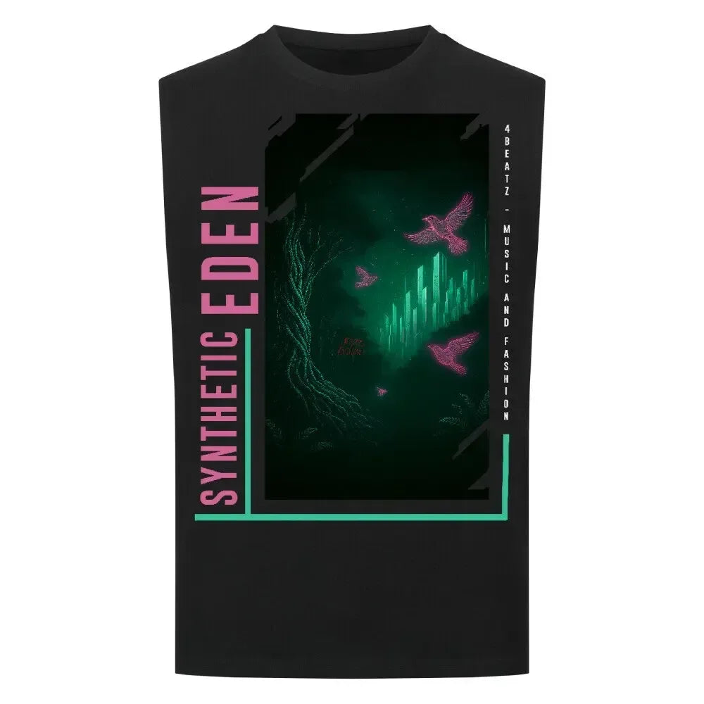 SYNTHETIC EDEN - Sleeveless Oversized Tee - 4BeaTz - Music&Fashion