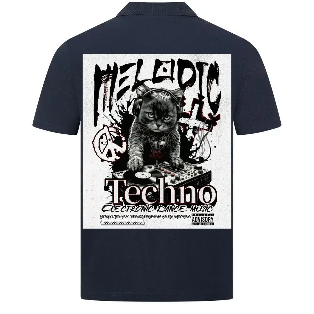 Melody Meow — Club-Chic von 4BeaTz - Poloshirt - 4BeaTz - Music&Fashion