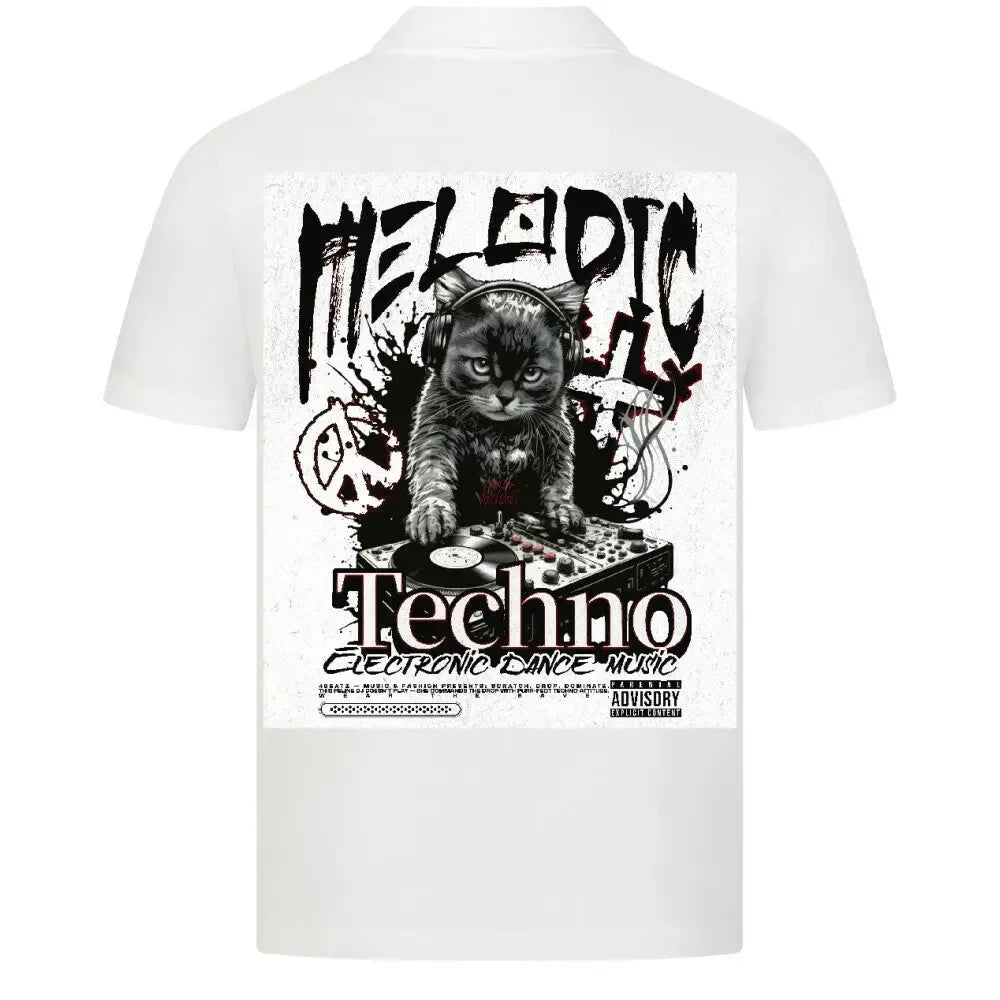 Melody Meow — Club-Chic von 4BeaTz - Poloshirt - 4BeaTz - Music&Fashion