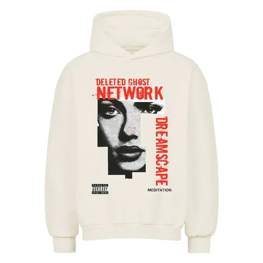 DELETED GHOST NETWORK - Oversized Hoodie (Front Print) - 4BeaTz - Music&Fashion