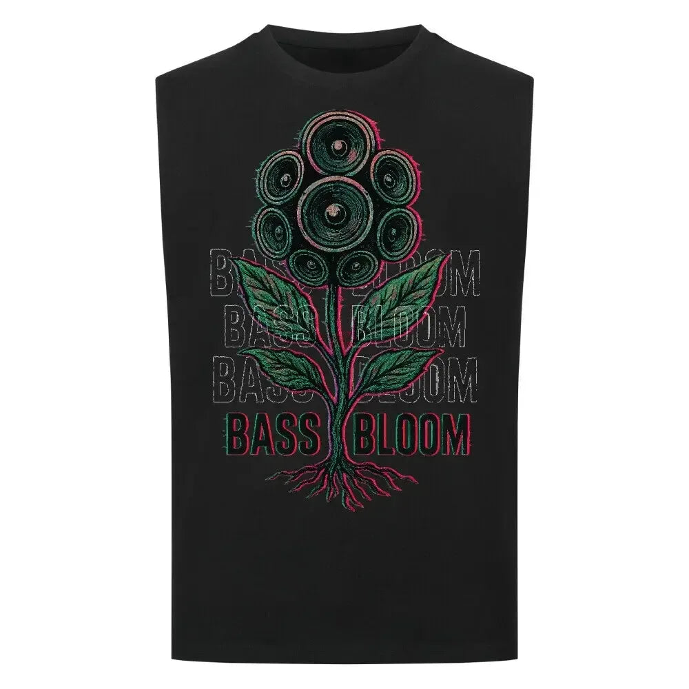 BASS BLOOM - Sleeveless Oversized Tee - 4BeaTz - Music&Fashion