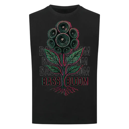 BASS BLOOM - Sleeveless Oversized Tee - 4BeaTz - Music&Fashion