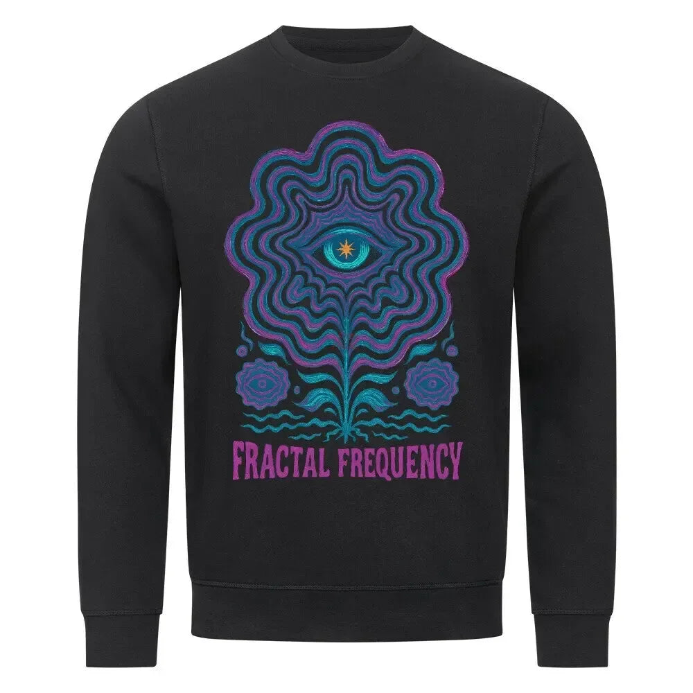 FRACTAL FREQUENCY - Premium Organic Sweatshirt - 4BeaTz - Music&Fashion