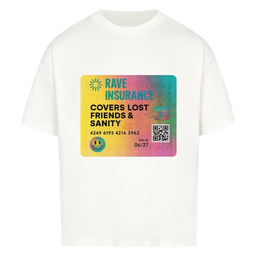 RAVE INSURANCE - Oversized Shirt - 4BeaTz - Music&Fashion