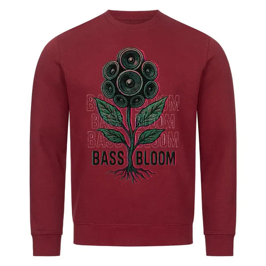 BASS BLOOM -Premium Organic Sweatshirt - 4BeaTz - Music&Fashion