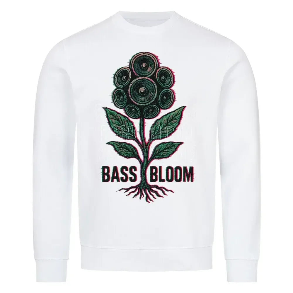 BASS BLOOM -Premium Organic Sweatshirt - 4BeaTz - Music&Fashion