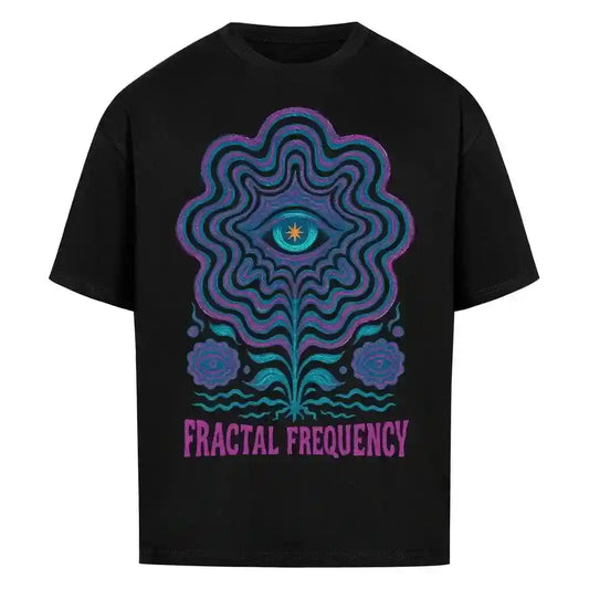 FRACTAL FREQUENCY - Oversized Shirt - 4BeaTz - Music&Fashion