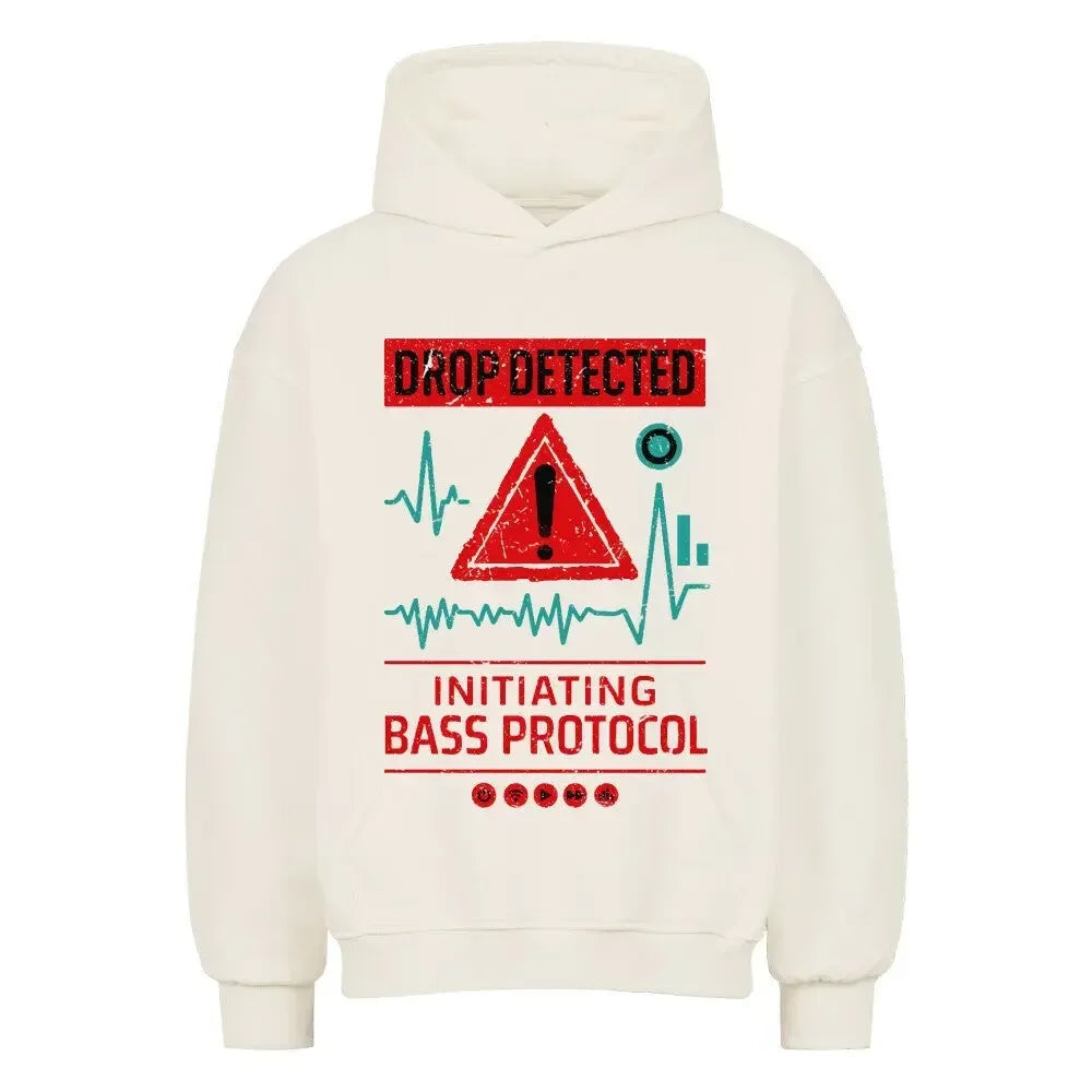 DROP DETECTED - Oversized Hoodie (Front Print) - 4BeaTz - Music&Fashion