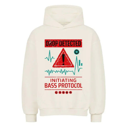 DROP DETECTED - Oversized Hoodie (Front Print) - 4BeaTz - Music&Fashion