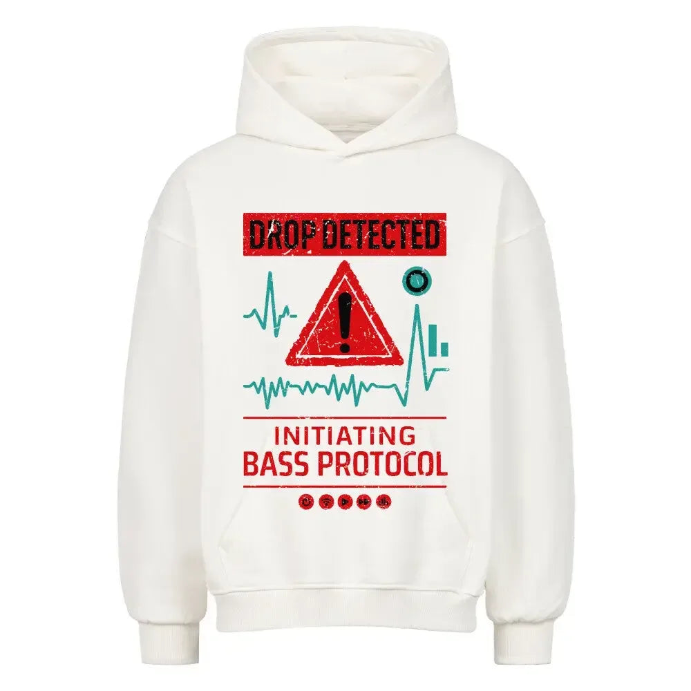 DROP DETECTED - Oversized Hoodie (Front Print) - 4BeaTz - Music&Fashion