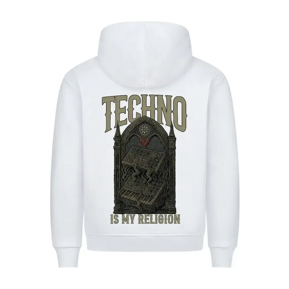 TECHNO IS MY RELIGION x 4BeaTz – Premium Hoodie - 4BeaTz - Music&Fashion
