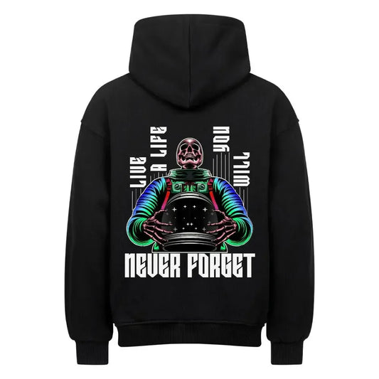 NEVER FORGET - Oversized Hoodie - 4BeaTz - Music&Fashion