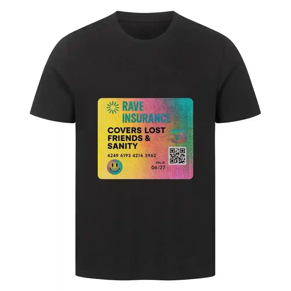 RAVE INSURANCE - Premium T-Shirt - 4BeaTz - Music&Fashion