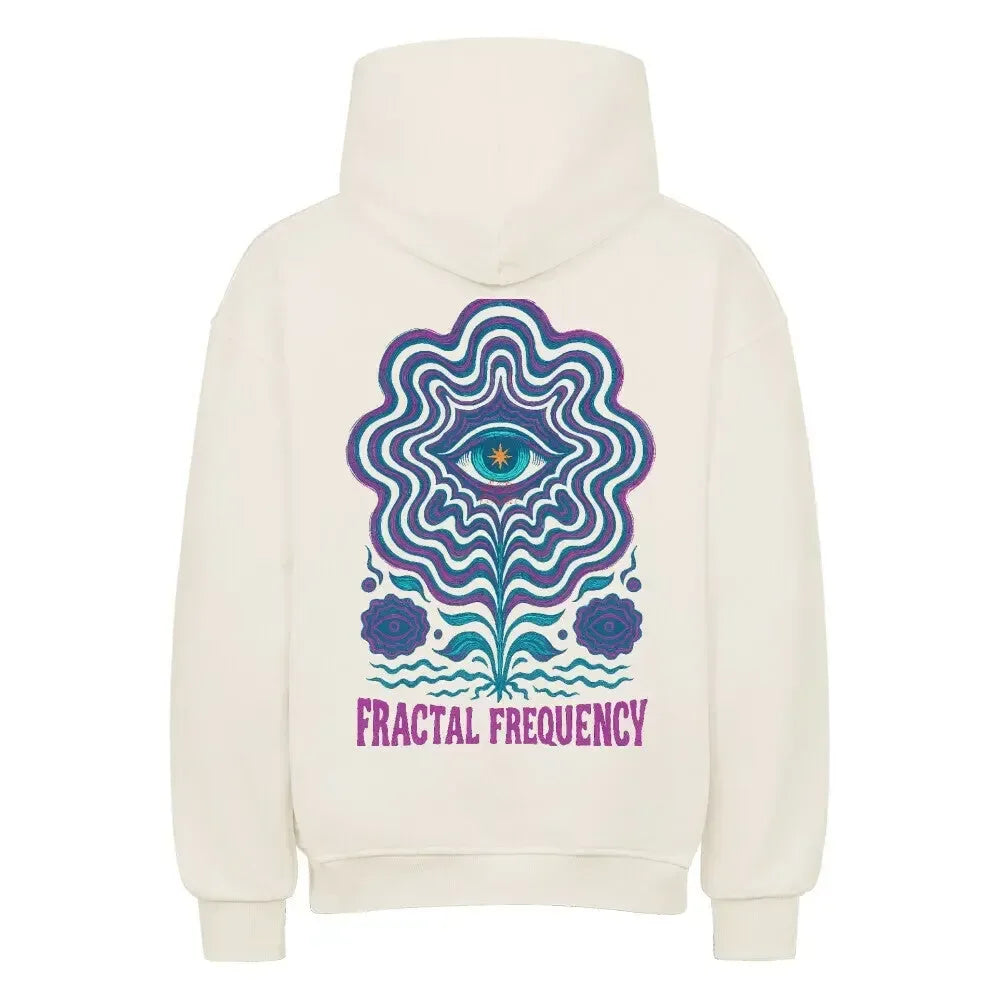 FRACTAL FREQUENCY - Oversized Hoodie - 4BeaTz - Music&Fashion