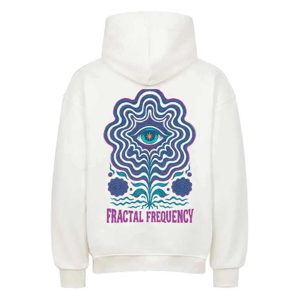 FRACTAL FREQUENCY - Oversized Hoodie - 4BeaTz - Music&Fashion