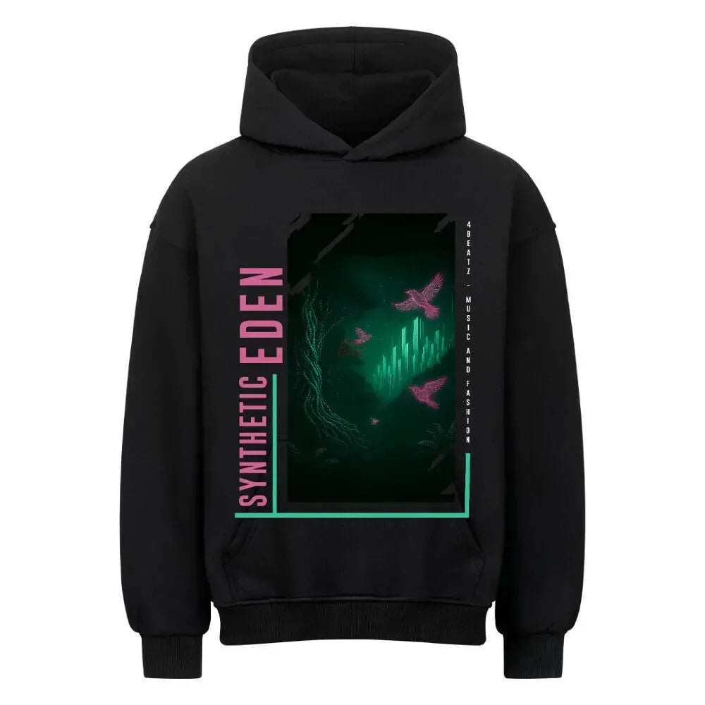 SYNTHETIC EDEN - Oversized Hoodie (Front Print) - 4BeaTz - Music&Fashion