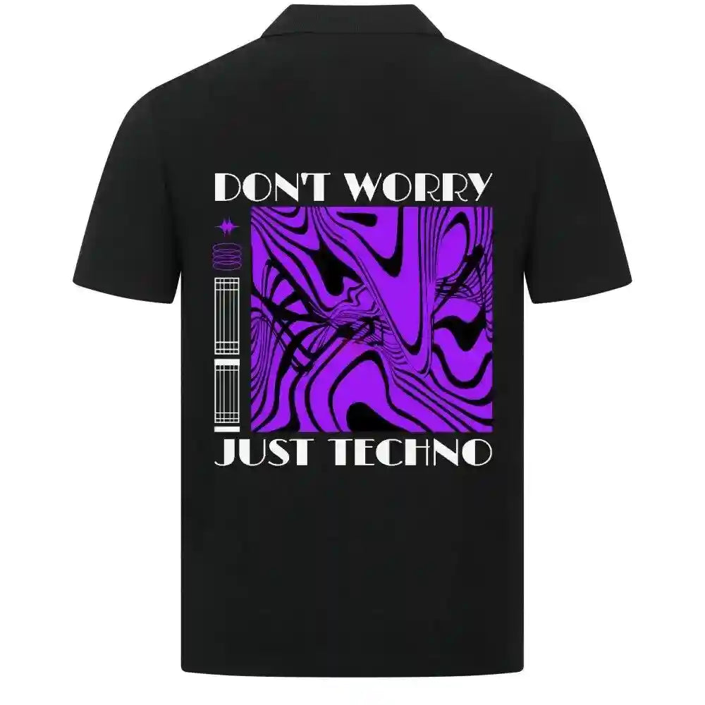 JUST TECHNO - Polo Shirt - 4BeaTz - Music&Fashion