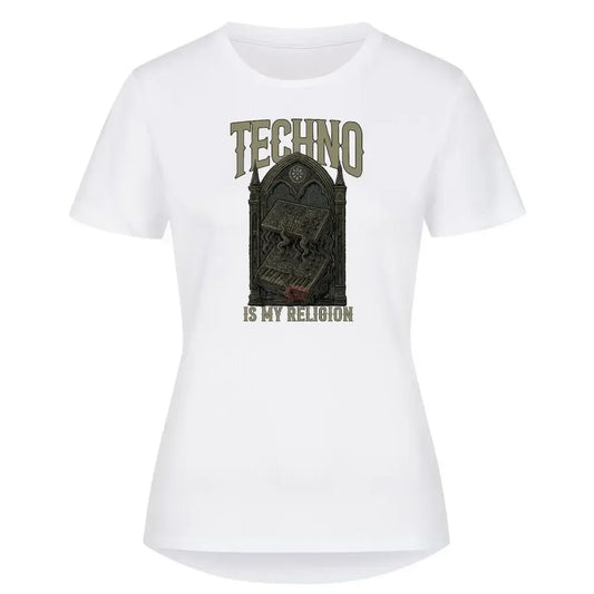 TECHNO IS MY RELIGION - Sport T-Shirt Women - 4BeaTz - Music&Fashion