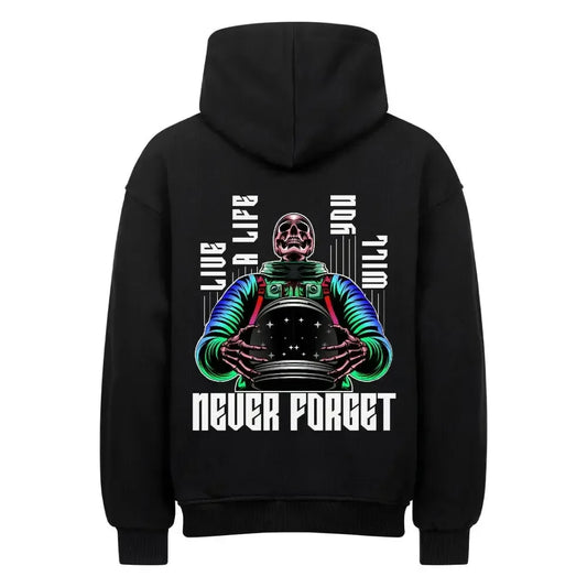 NEVER FORGET - Oversized Hoodie - 4BeaTz - Music&Fashion