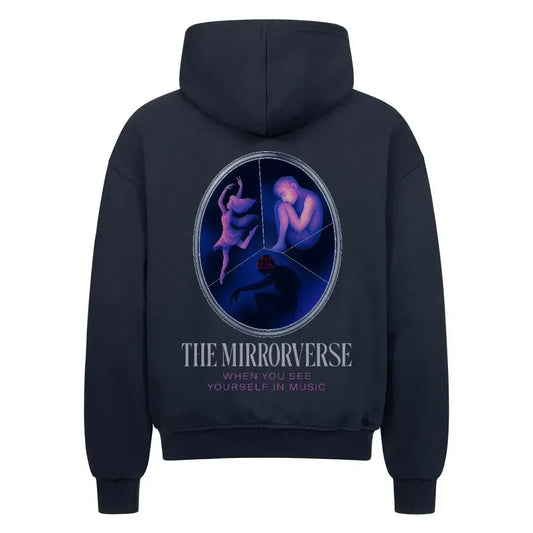 THE MIRRORVERSE - Oversized Zipper Hoodie (Back Print) - 4BeaTz - Music&Fashion