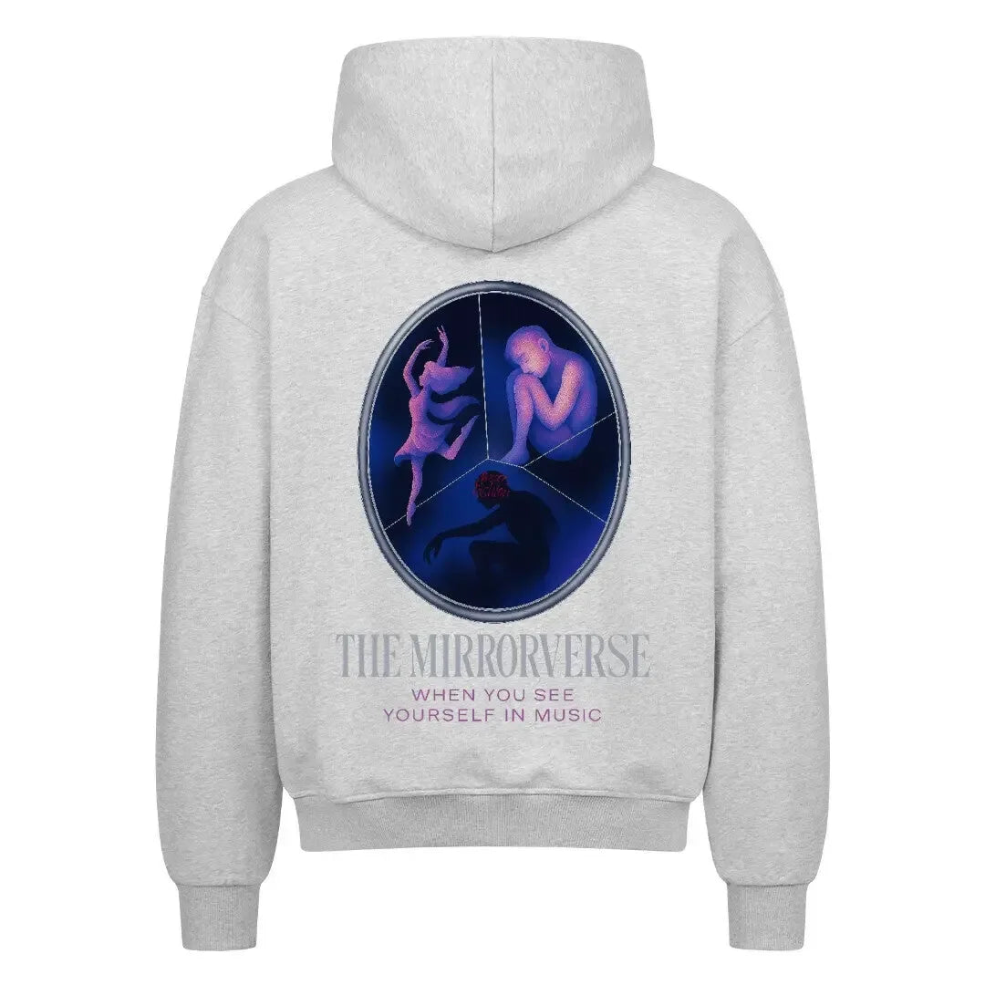 THE MIRRORVERSE - Oversized Zipper Hoodie (Back Print) - 4BeaTz - Music&Fashion