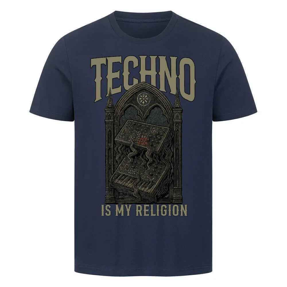 TECHNO IS MY RELIGION - Premium T-Shirt - 4BeaTz - Music&Fashion