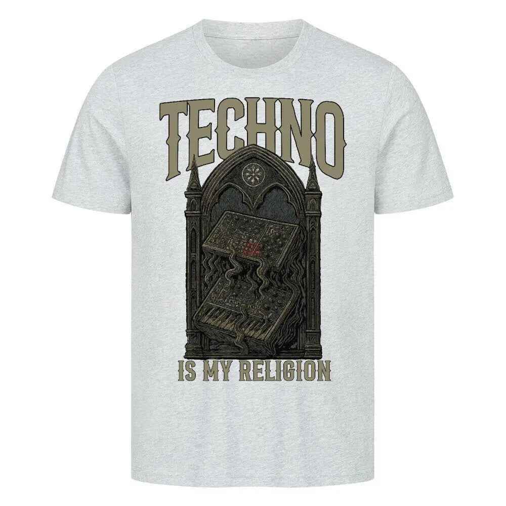 TECHNO IS MY RELIGION - Premium T-Shirt - 4BeaTz - Music&Fashion
