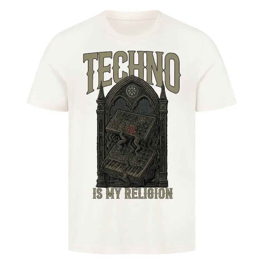 TECHNO IS MY RELIGION - Premium T-Shirt - 4BeaTz - Music&Fashion