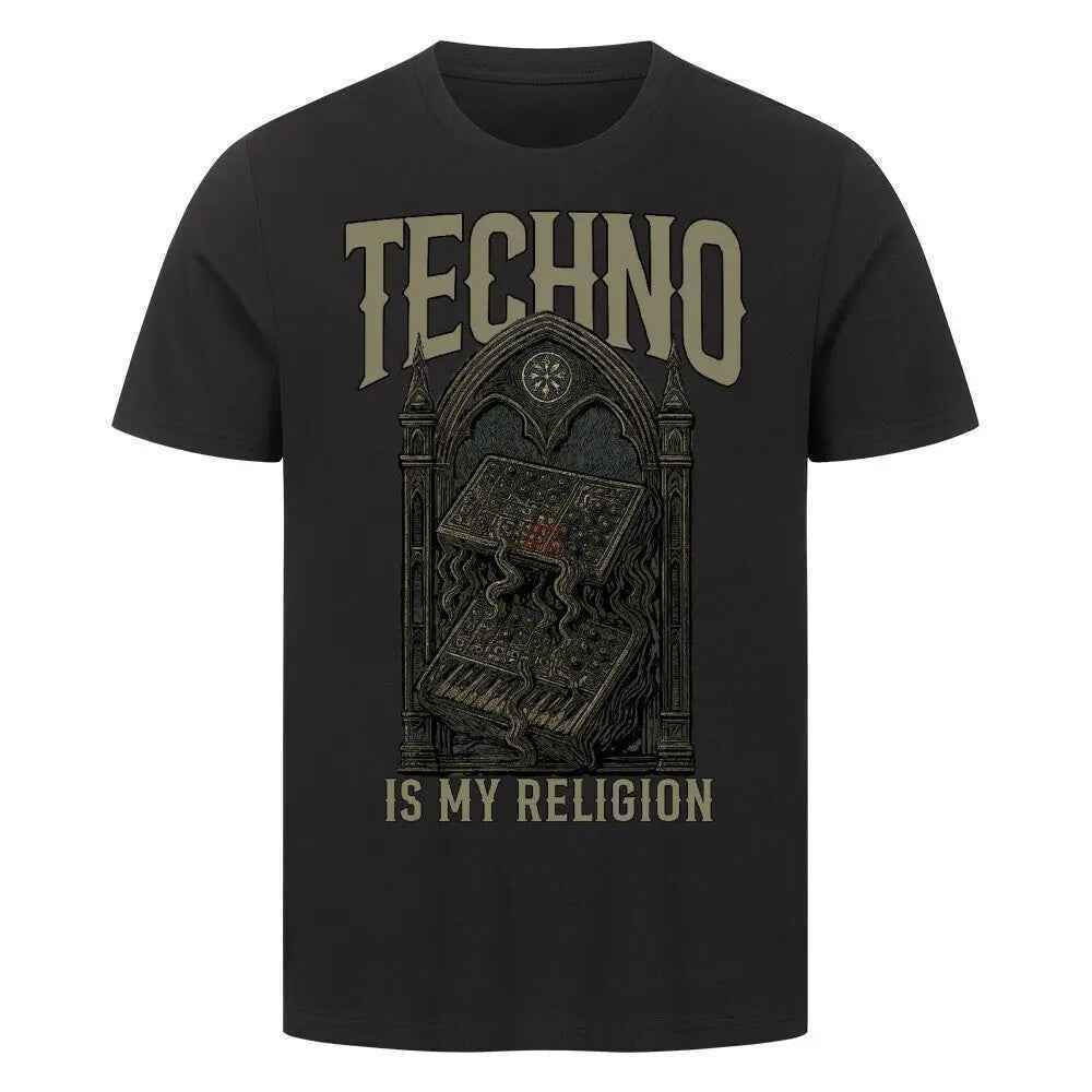 TECHNO IS MY RELIGION - Premium T-Shirt - 4BeaTz - Music&Fashion